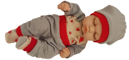 Ubranka dla lalki bobas 25 cm