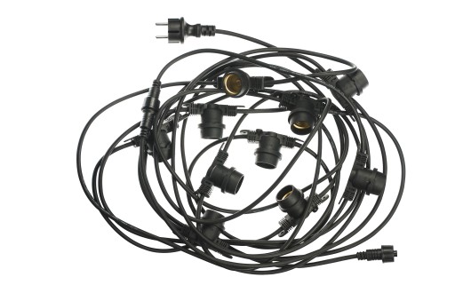 GIRLANDA OGRODOWA LED 10xE27 11m IP44 SMD LEDline