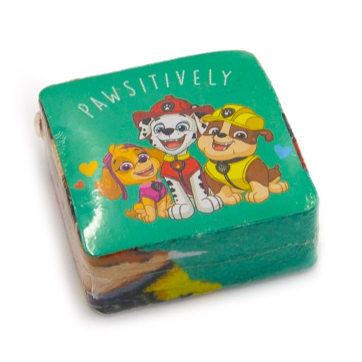 Ręcznik dziecięcy 30x30 Psi Patrol zielony magiczna kostka zabawka do wody