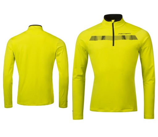 Fischer KAPRUN Męska bluza narciarska polar yello XL
