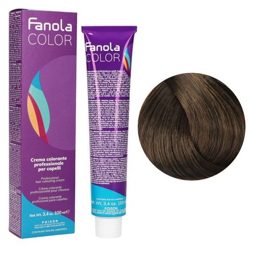 FANOLA 6.00 CREMA COLORE FARBA DO WŁOSÓW 100ML
