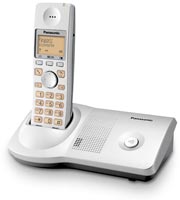 Telefon PANASONIC KX-TG7100 - bezprzewodowy/srebrny