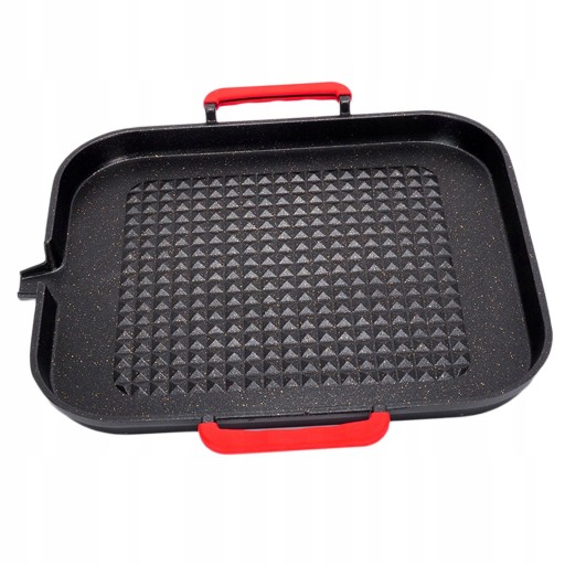 Patelnia Grillowa Czarny