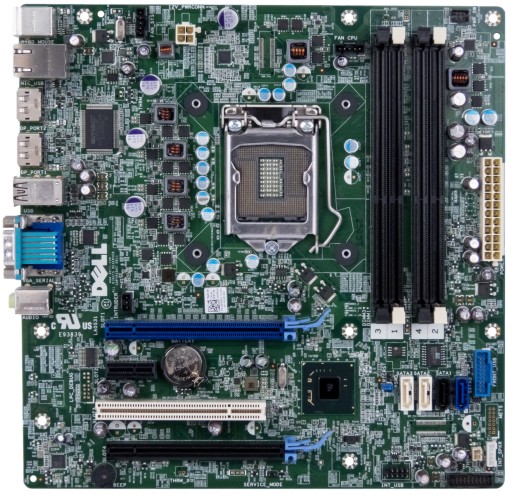 DELL 0X9M3X s.1155 DDR3 PCIe PCI mATX T1650