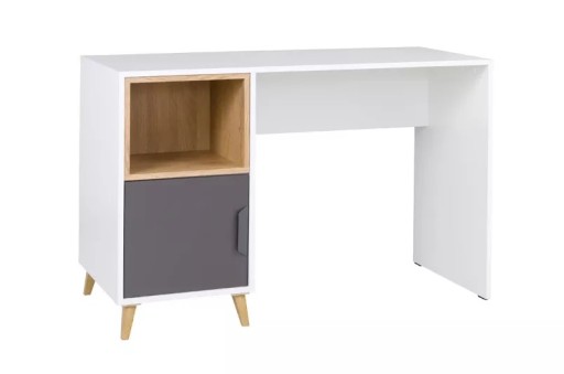 Biurko młodzieżowe 120 w stylu skandynawskim