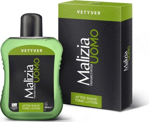MALIZIA Uomo woda płyn po goleniu Vetyver 100ml