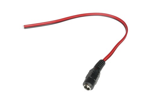GNIAZDO DC 2.1/5.5 Z KABLEM 15CM