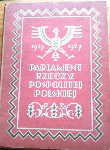 Parlament Rzeczypospolitej Polskiej 1919 - 1927