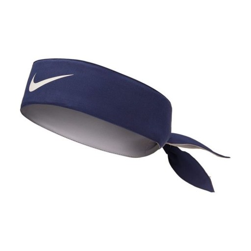 OPASKA WIĄZANA NIKE TENNIS DRI-FIT HEADBAND NAVY