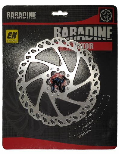TARCZA HAMULCOWA BARADINE DB-01 160mm