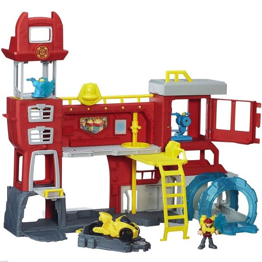 TRANSFORMERS RESCUE BOTS STRAŻ POŻARNA BAZA