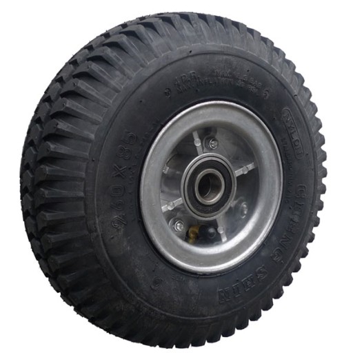 Kółko Koło Pompowane 260mm Do Dużych Obciążeń Łożyskowane Kulkowo 245kg
