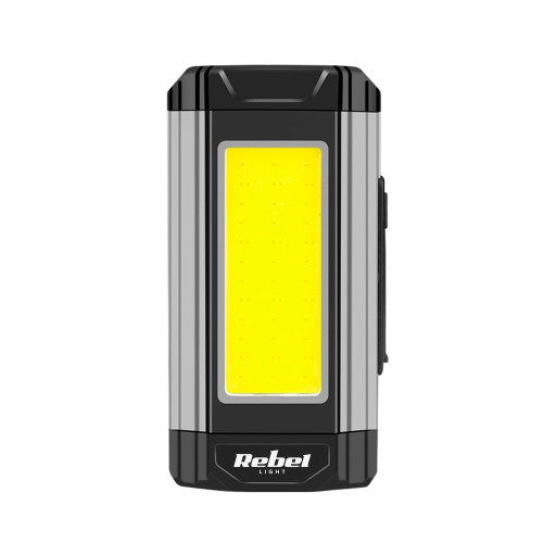 Latarka warsztatowa LED 500lm IP65 magnes aku. Power bank USB zasięg 100m.