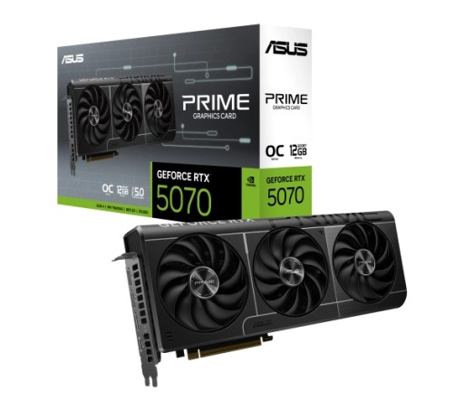 Karta graficzna ASUS Prime GeForce RTX 5070 OC Edition 12GB GDDR7 192bit