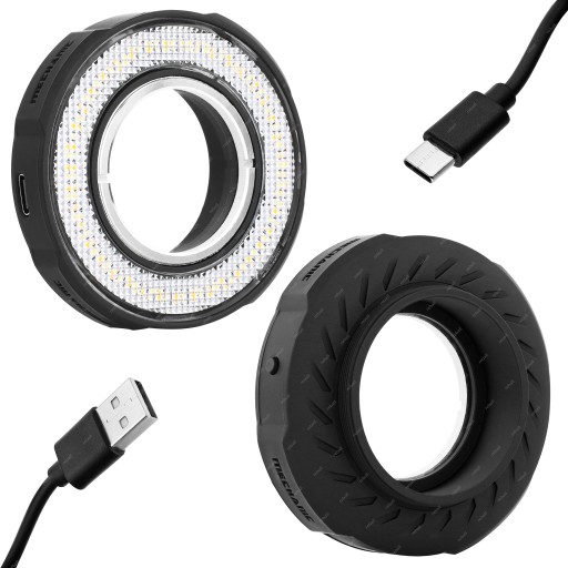 OŚWIETLENIE MIKROSKOPU PODŚWIETLENIE REGULACJA JASNOŚCI MECHANIC LS3 USB-C