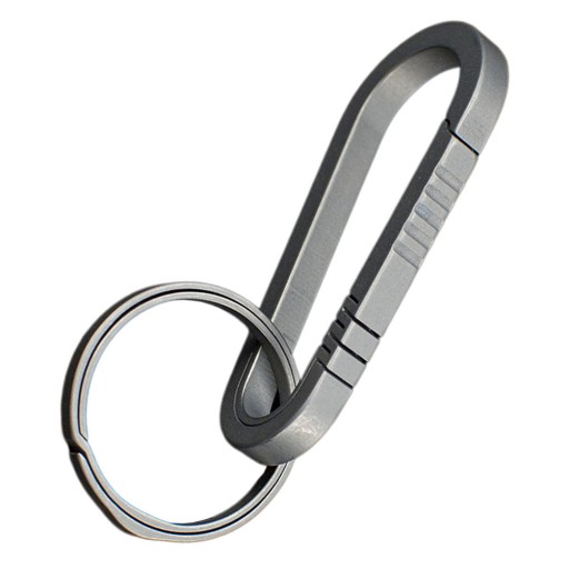 Metalowy karabińczyk na klucze EDC