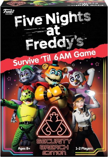 Five Nights at Freddy's Gra Planszowa Funko FNAF Security Breach ENG