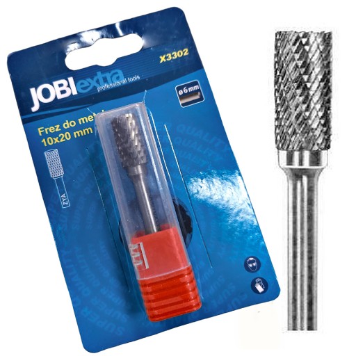 JOBI EXTRA Frez walcowy do metalu 10 x 20 mm X3302