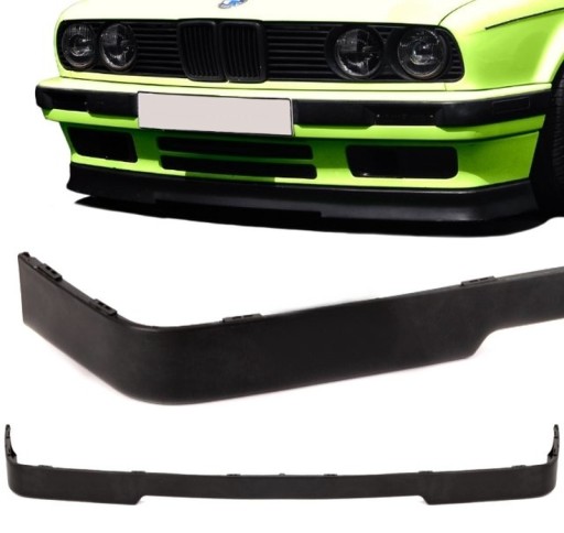 Spoiler zderzaka BMW E30 spojler IS dokładka ABS!