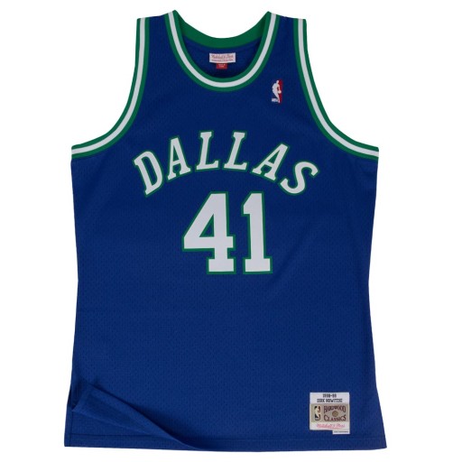 Koszulka Mitchell & Ness - DIRK NOWITZKI #41 ROYAL - M