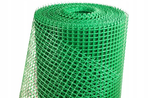SIATKA RABATOWA OGRODZENIOWA| plastikowa|zielona| 1,2x1m