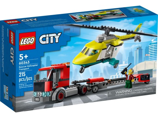 LEGO CITY 60343 LAWETA HELIKOPTERA RATUNKOWEG0