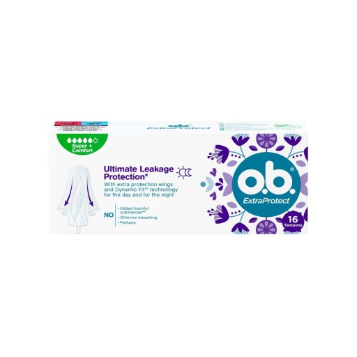 O.B. Extra Protect Tampony Super Plus 16 szt.