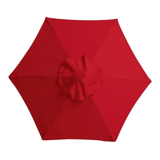 Pokrycie baldachimu Parasol tarasowy 3m 8 Rib Czerwony