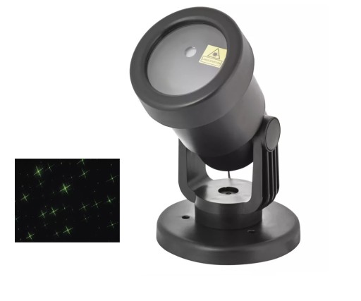 Projektor laser zielone krzyżyki IP44 EMOS ZY2191