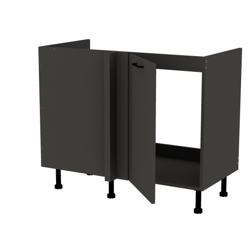 LAMI BASIC antracyt a_SNP110ZL_L szafka kuchenna pod zlew