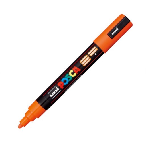 Marker Posca PC-5M z farbą plakatową -POMARAŃCZOWY
