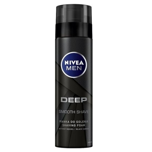 Nivea MEN Deep, pianka do golenia, 200 ml