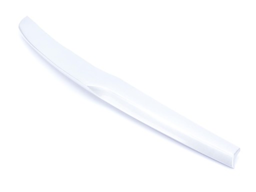 Osłona boczna dolna /listwa/ Router Grande srebrna, lewa