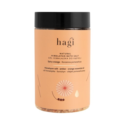 HAGI Sól do kąpieli Korzenna Pomarańcza 480 g