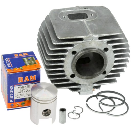 CYLINDER TŁOK RAM JAWKA JAWA ROMET OGAR 50cc