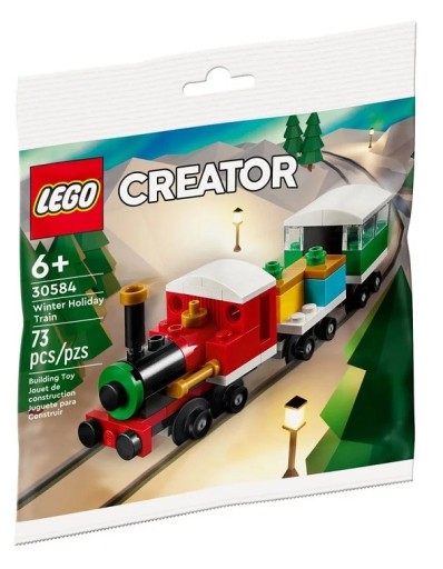 LEGO CREATOR ŚWIĄTECZNY POCIĄG 30584 POLYBAG