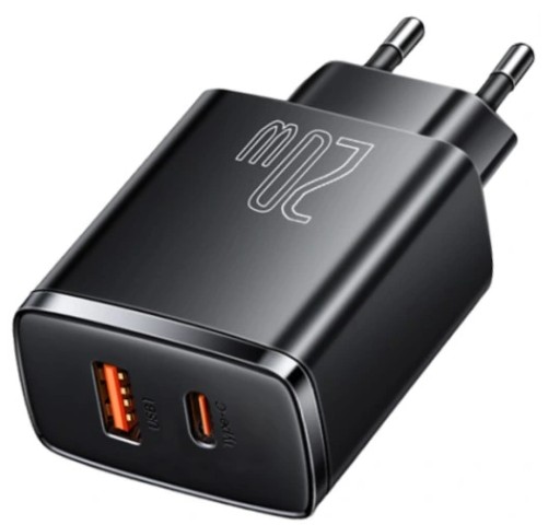 BQUAL SZYBKA ŁADOWARKA DO TELEFONU ZASILACZ USB USB-C TYP-C 20W PD QC 3.0