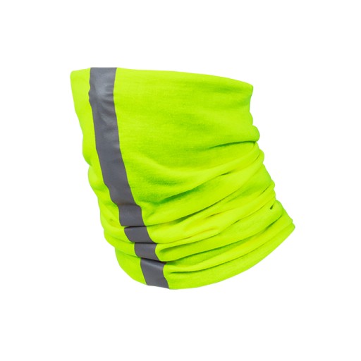 KOMIN CHUSTA ODBLASKOWA ŻÓŁTA FLUO VISCARF yellow