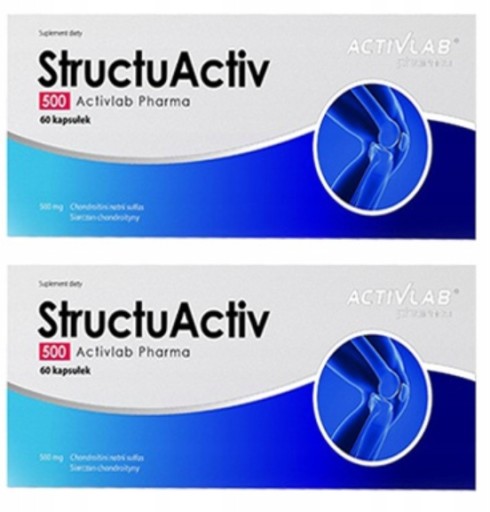 StructuActiv 120 KAPSUŁEK MOCNE STAWY BÓL KOLANA