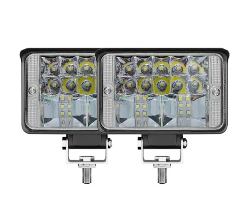 ZESTAW x2 LED 54W HALOGEN SZPERACZ LAMPA ROBOCZA