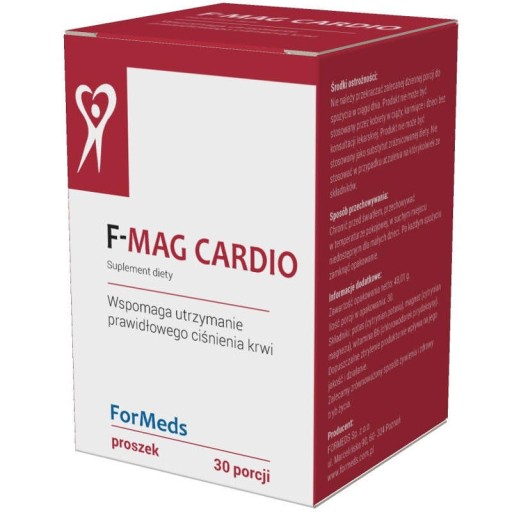 ForMeds F-MAG CARDIO Magnez i Potas Cytryniany B6