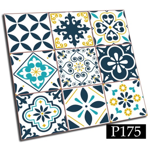Samoprzylepne kafelki płytki PCV 15x15cm Arabski