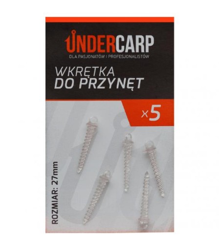 WKRĘTKA DO PRZYNĘT 27 MM PRZEZROCZYSTY UNDERCARP