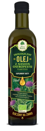 OLEJ Z OSTROPESTU PLAMISTEGO VIRGIN BIO 250 ml - D