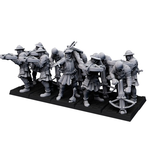 Crossbowmen Unit - Highlands Miniatures