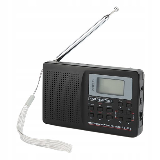 RADIO SIECIOWE PRZENOŚNE TURYSTYCZNE FM AM SW