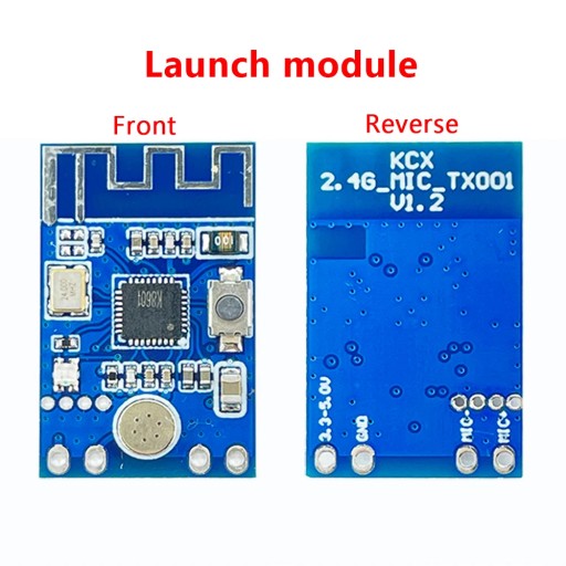 Styl modułu nadajnika Moduł audio bezprzewodowy RF +6dbm