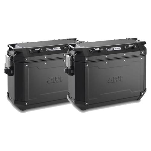 Kufry boczne ALUMINIOWE GIVI TREKKER 48L + 37L KPL