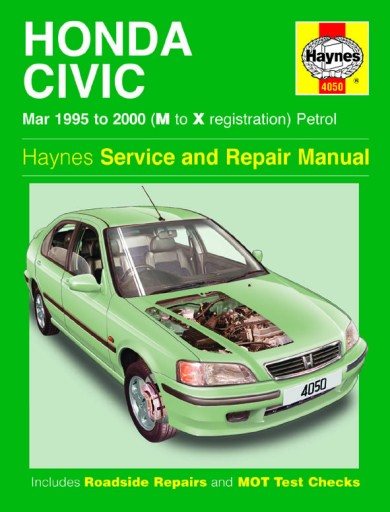 HONDA CIVIC 6 1.4 BENZYNA (95 - 00) METODY NAPRAWY