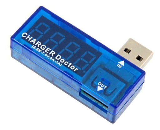 Miernik Tester Napięcia i Prądu USB 2.0